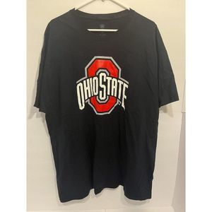 THE OHIO STATE BUCKEYES T Shirt Men’s XL Black TOP OF THE WORLD